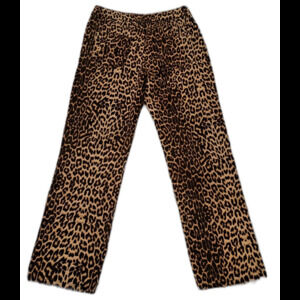 Promod Straight-Leg‎ Leopard Print Trousers Size 40